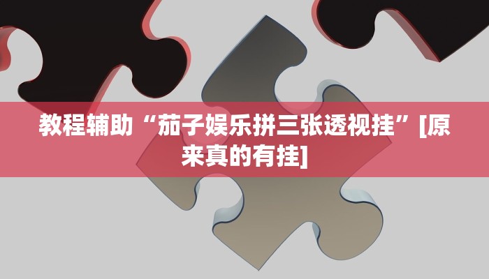 教程辅助“茄子娱乐拼三张透视挂”[原来真的有挂]
