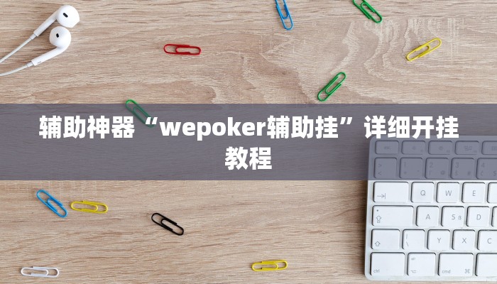 辅助神器“wepoker辅助挂”详细开挂教程
