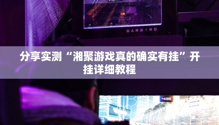 分享实测“湘聚游戏真的确实有挂”开挂详细教程