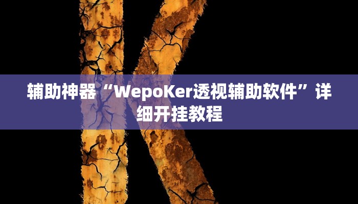 教程辅助“AApoker透视辅助下载”(原来确实是有挂)