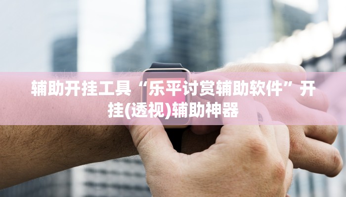 辅助开挂工具“乐平讨赏辅助软件”开挂(透视)辅助神器