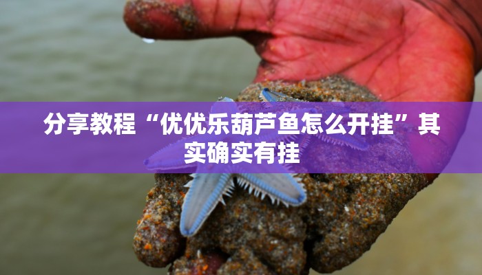 分享教程“优优乐葫芦鱼怎么开挂”其实确实有挂