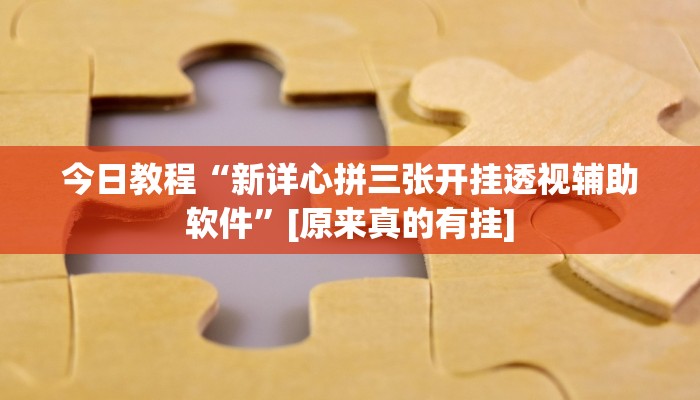 辅助神器“八一字牌要怎样才能开挂”其实确实有挂