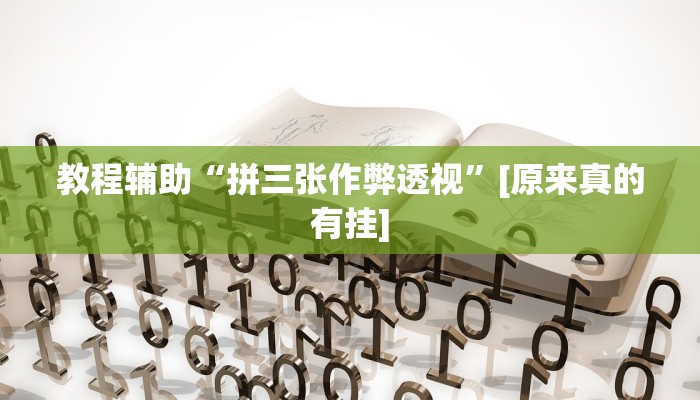 辅助神器“微乐海南麻将开挂应用”(详细开挂教程)