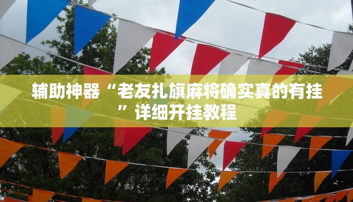 辅助神器“老友扎旗麻将确实真的有挂”详细开挂教程