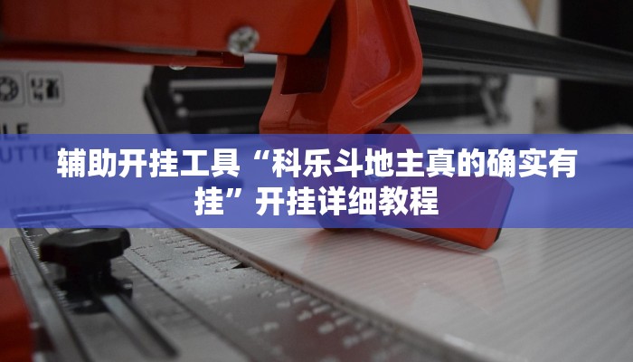 辅助开挂工具“科乐斗地主真的确实有挂”开挂详细教程
