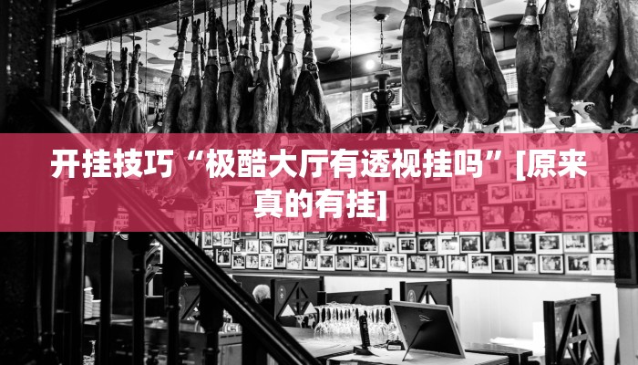 开挂技巧“极酷大厅有透视挂吗”[原来真的有挂]