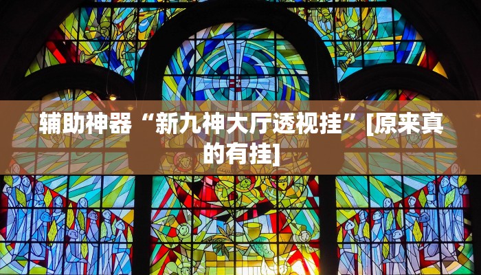 辅助神器“新九神大厅透视挂”[原来真的有挂]