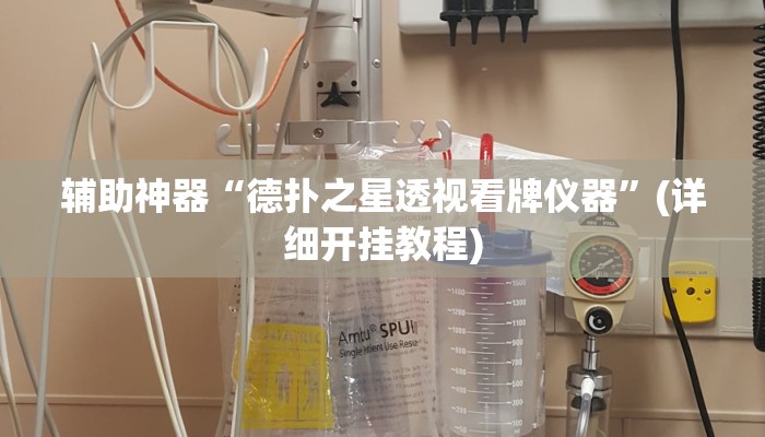 辅助神器“德扑之星透视看牌仪器”(详细开挂教程)