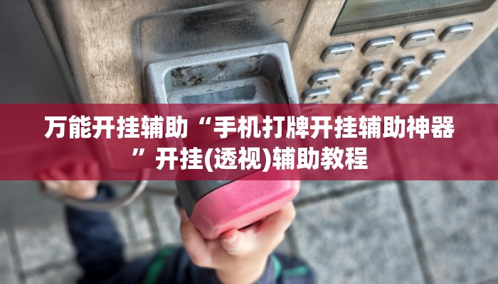 万能开挂辅助“手机打牌开挂辅助神器”开挂(透视)辅助教程