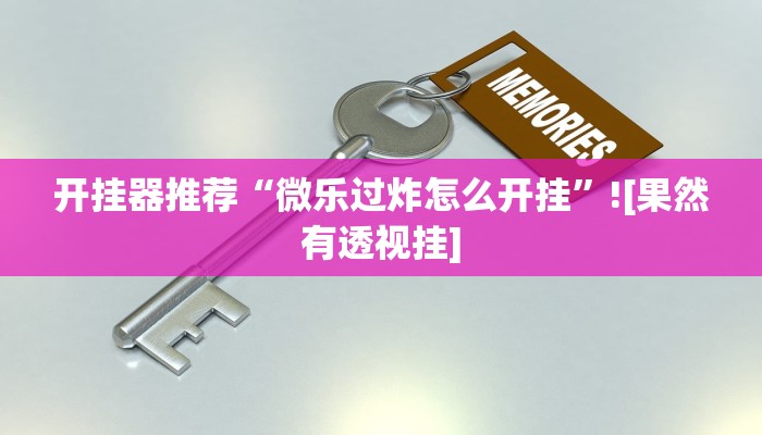 开挂器推荐“微乐过炸怎么开挂”![果然有透视挂]