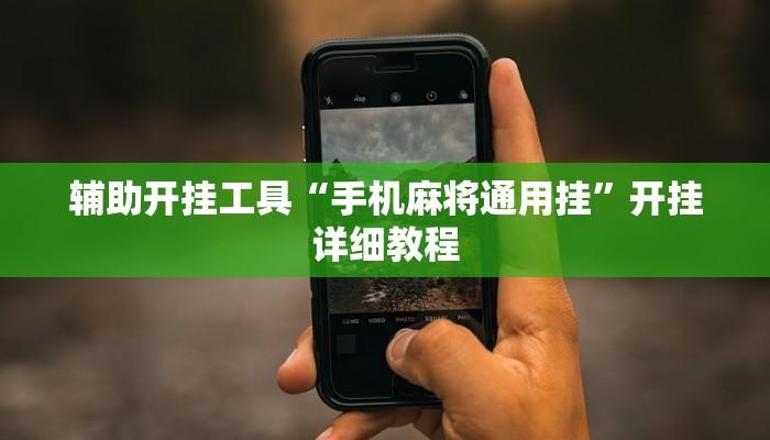 辅助开挂工具“手机麻将通用挂”开挂详细教程