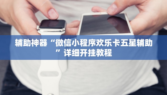 辅助神器“微信小程序欢乐卡五星辅助”详细开挂教程