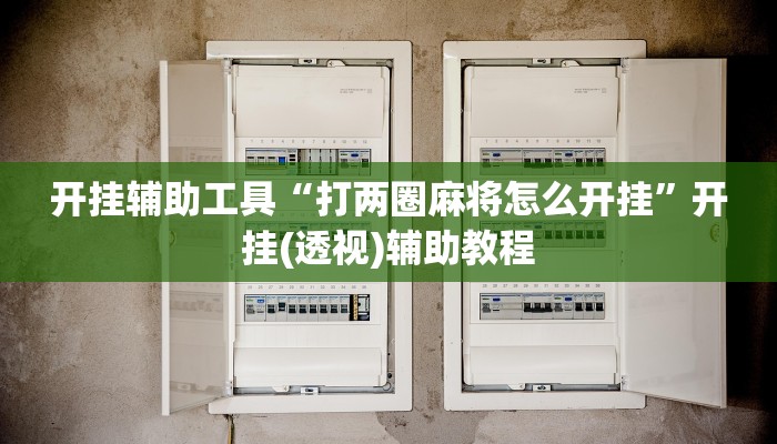 玩家必备攻略“小鸿麻将到底有挂吗”(详细开挂教程)