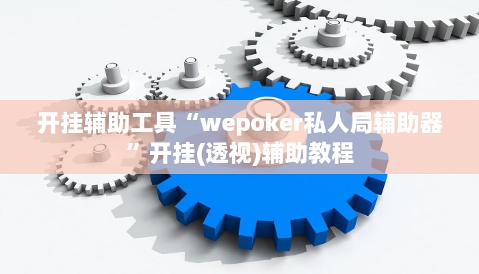 开挂辅助工具“wepoker私人局辅助器”开挂(透视)辅助教程
