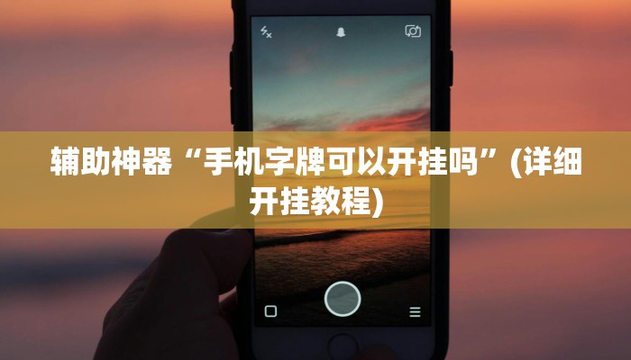 辅助神器“四季湖南麻将究竟可以开挂吗”(详细开挂教程)