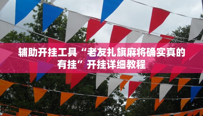 辅助开挂工具“老友扎旗麻将确实真的有挂”开挂详细教程