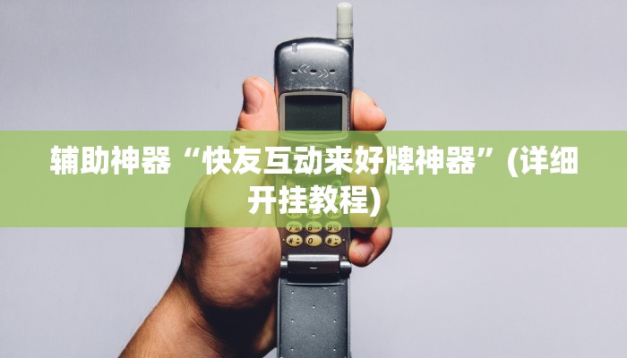 辅助神器“快友互动来好牌神器”(详细开挂教程)