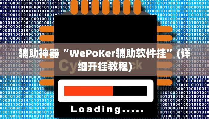 辅助神器“WePoKer辅助软件挂”(详细开挂教程)