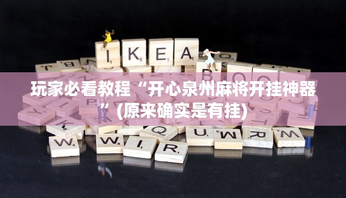 玩家必看教程“开心泉州麻将开挂神器”(原来确实是有挂)