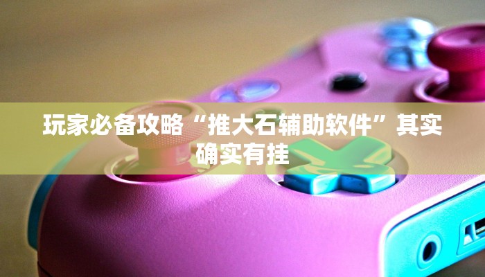 玩家必备攻略“推大石辅助软件”其实确实有挂