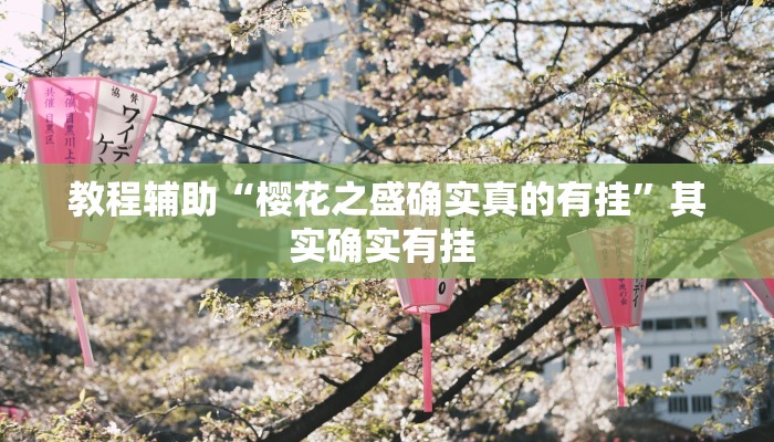 教程辅助“樱花之盛确实真的有挂”其实确实有挂 