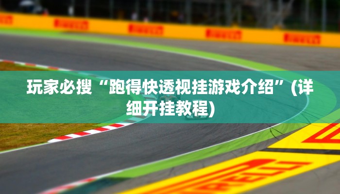 玩家必搜“跑得快透视挂游戏介绍”(详细开挂教程)