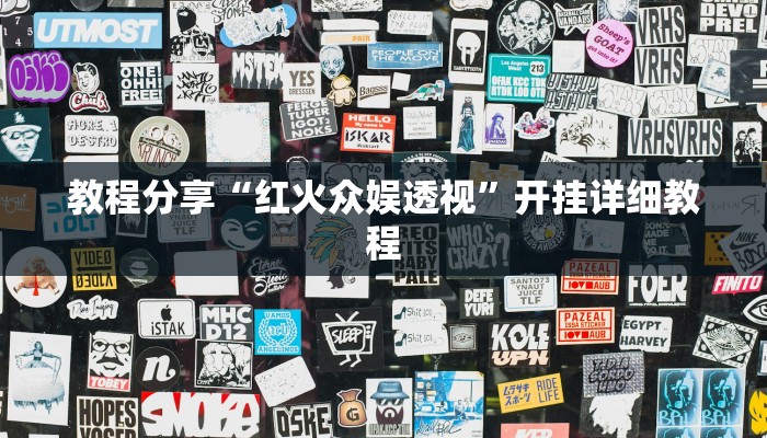 教程分享“红火众娱透视”开挂详细教程