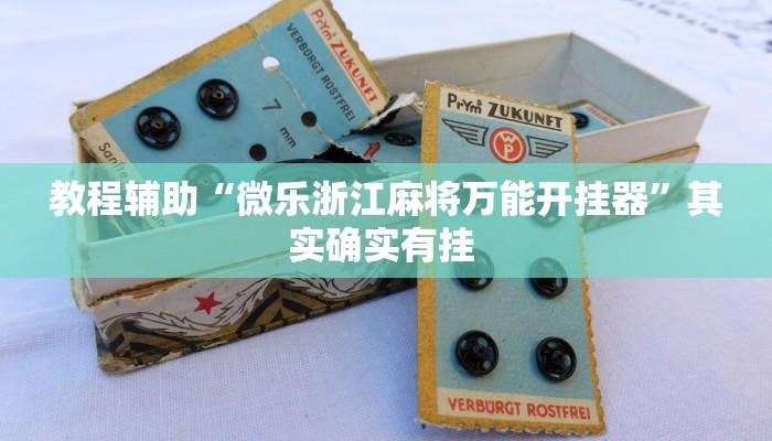 教程辅助“微乐浙江麻将万能开挂器”其实确实有挂 