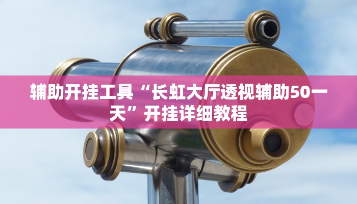 辅助开挂工具“长虹大厅透视辅助50一天”开挂详细教程