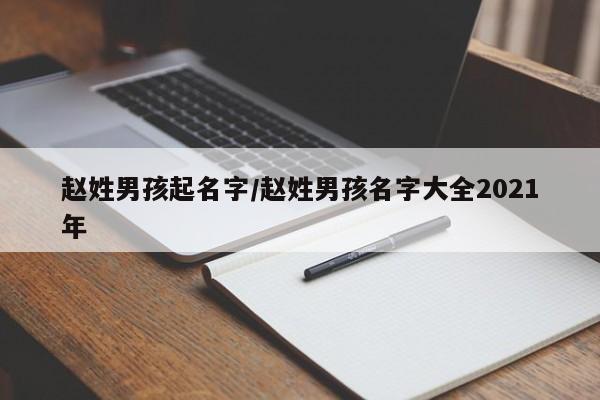 赵姓男孩起名字/赵姓男孩名字大全2021年